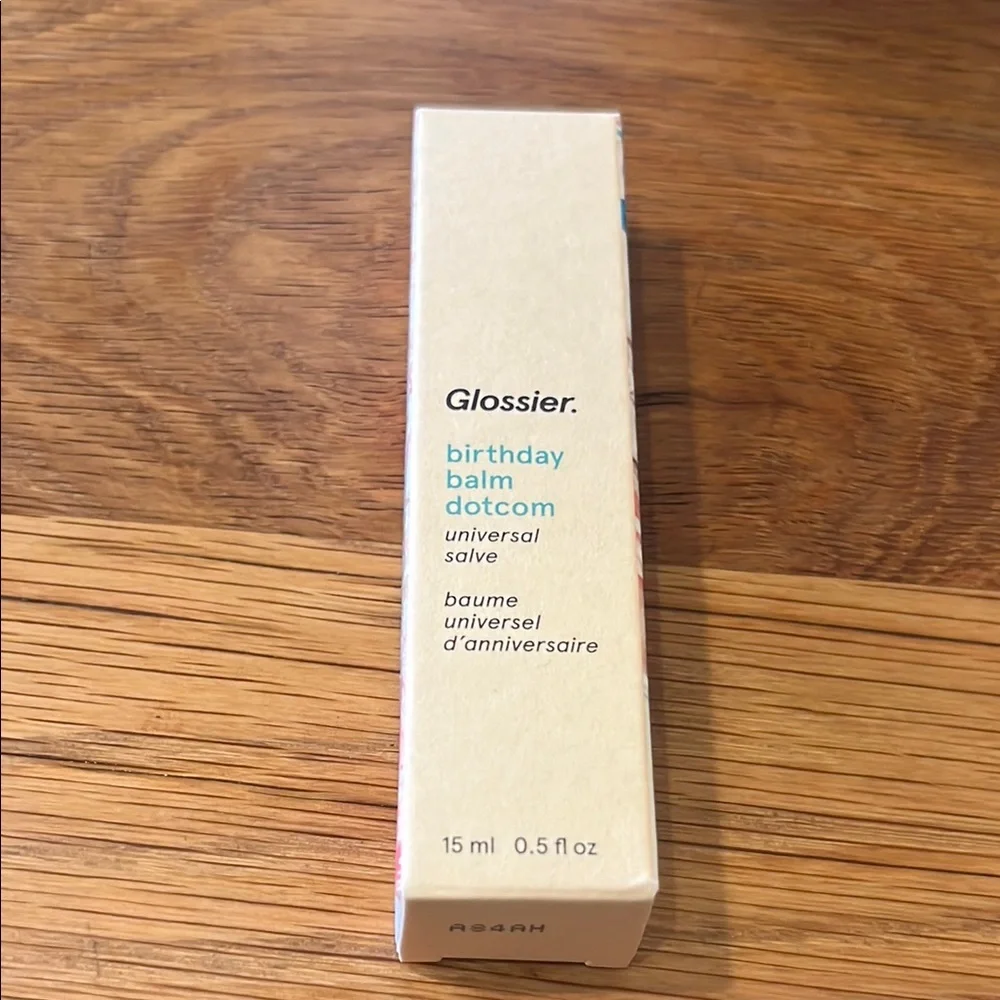 Glossier Birthday Balm Dotcom Universal Salve New Lip balm in box! GWP - Picture 5 of 9